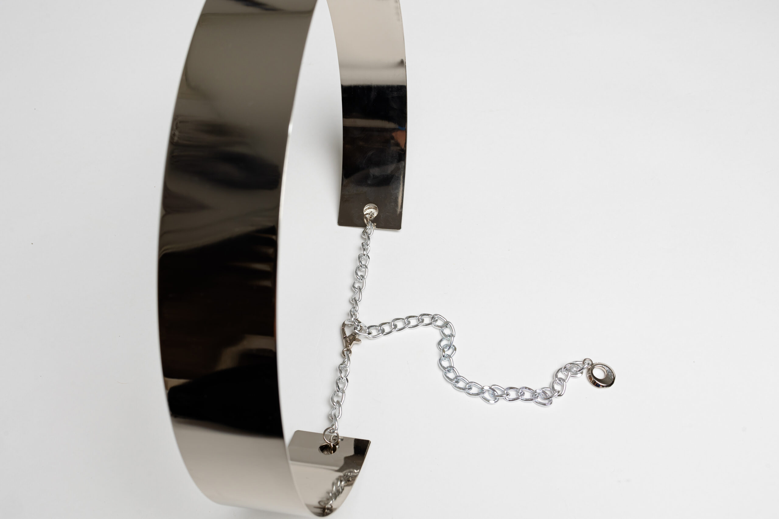 Metallgurt Silber – Bild 3