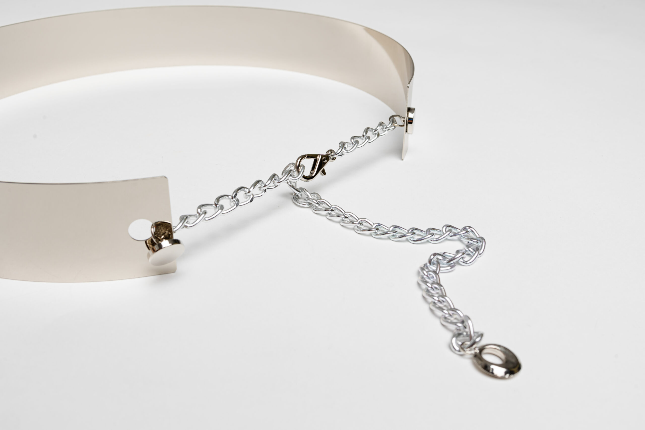 Metallgurt Silber – Bild 4